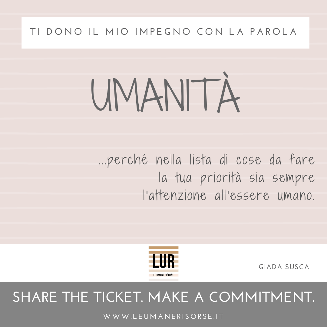 BE A GIVER! — ticket 100