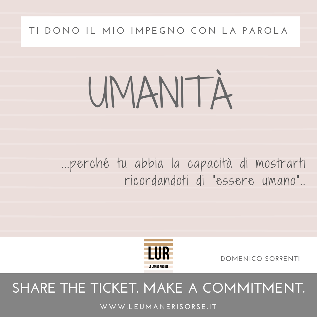 BE A GIVER! — ticket 101