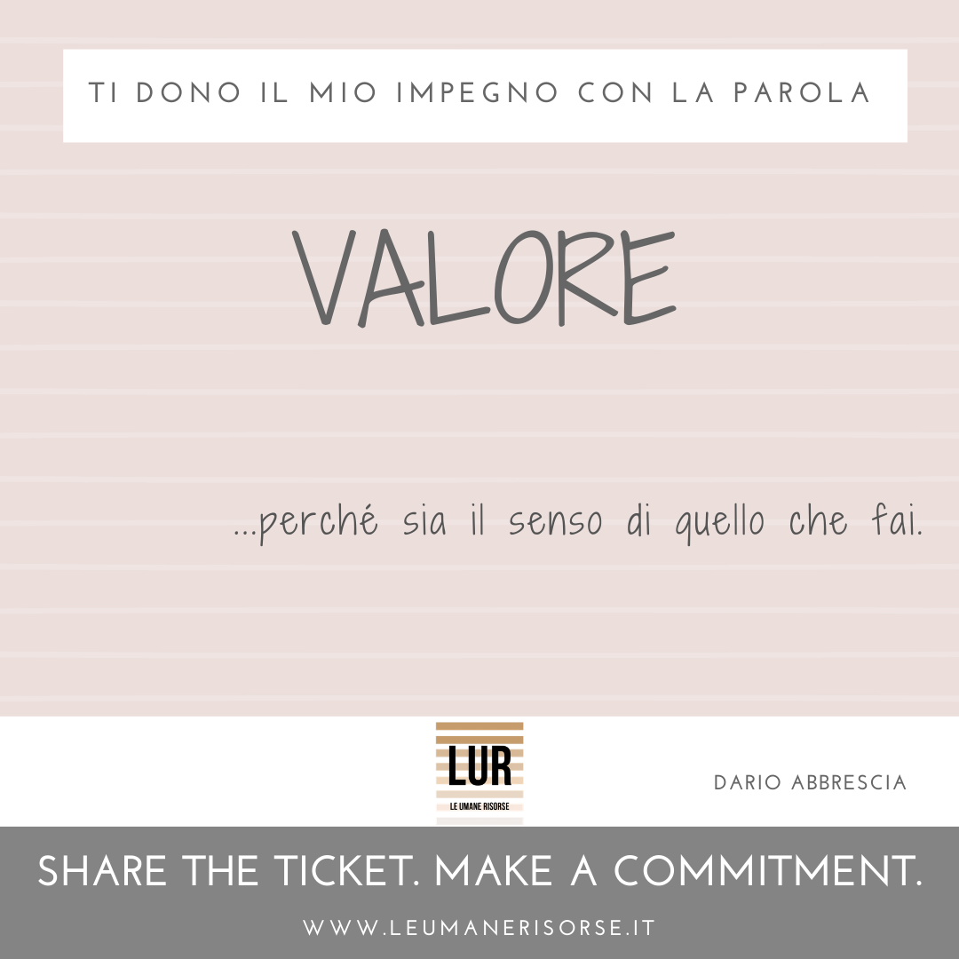 BE A GIVER! — ticket 102