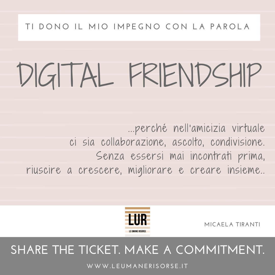BE A GIVER! — ticket 110