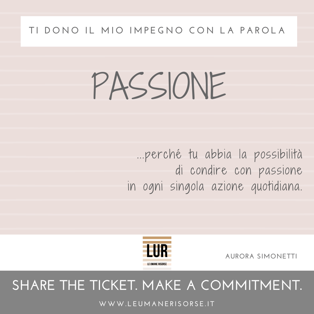 BE A GIVER! — ticket 108