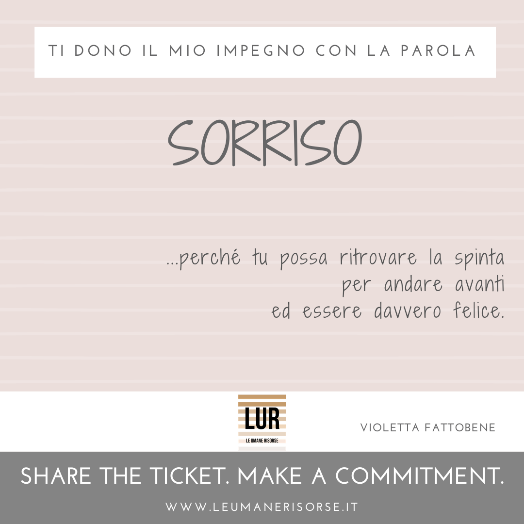BE A GIVER! — ticket 104