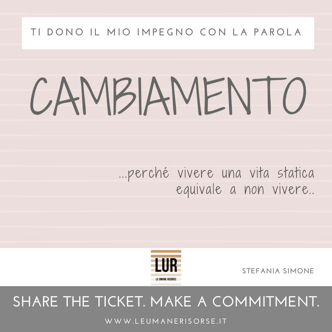 BE A GIVER! — ticket 12