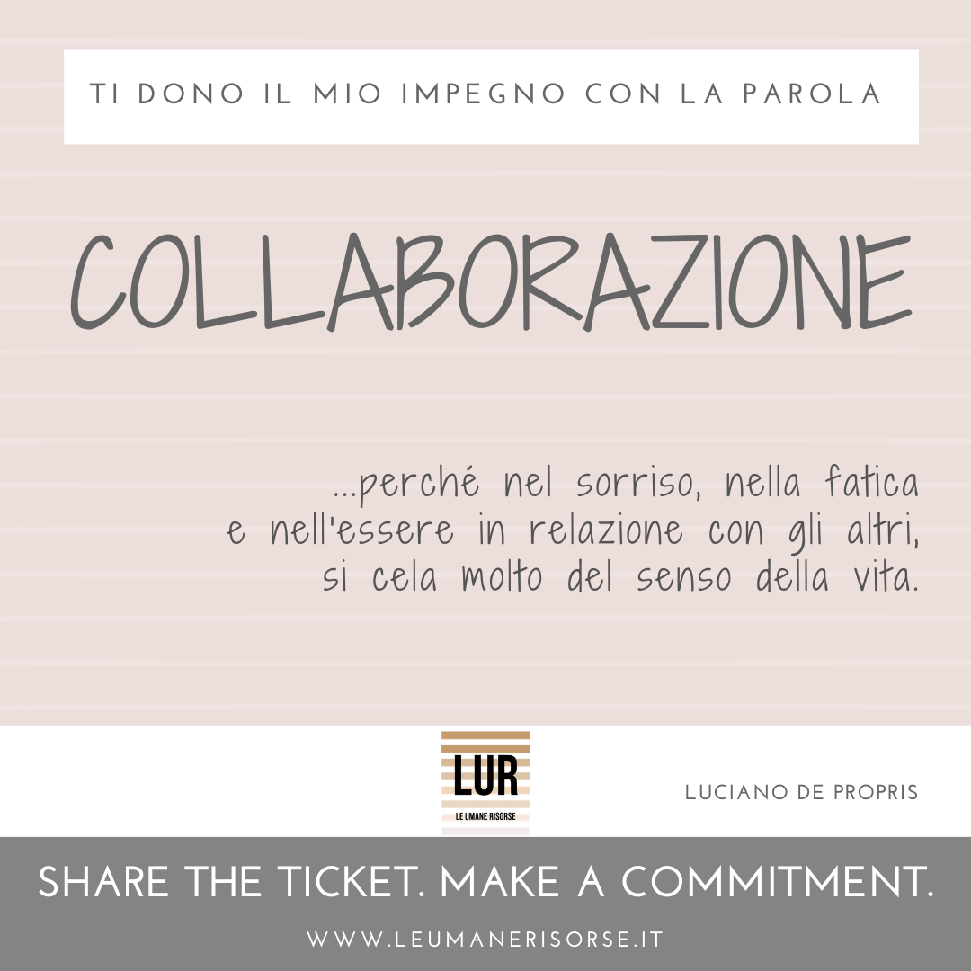 BE A GIVER! — ticket 15