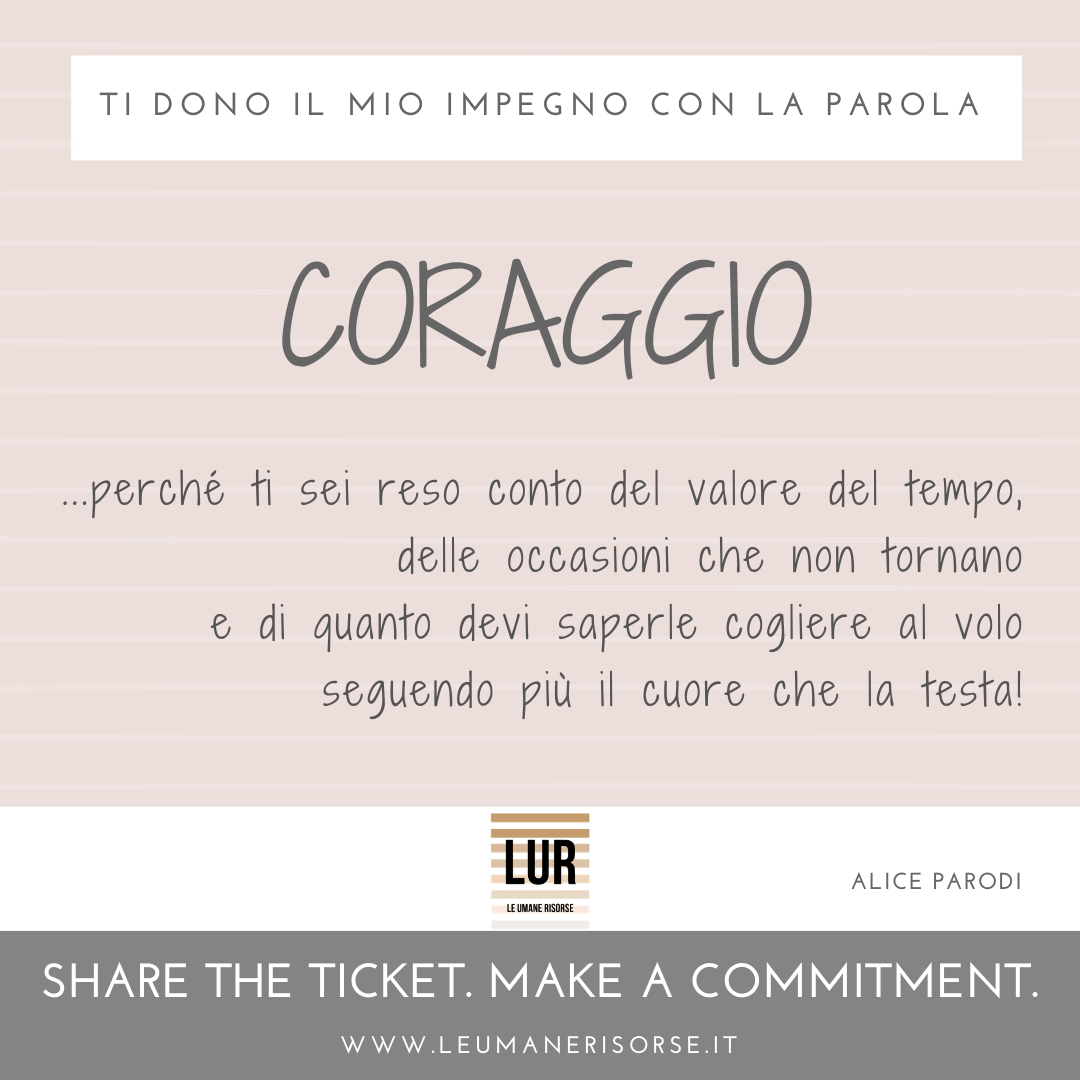 BE A GIVER! — ticket 23