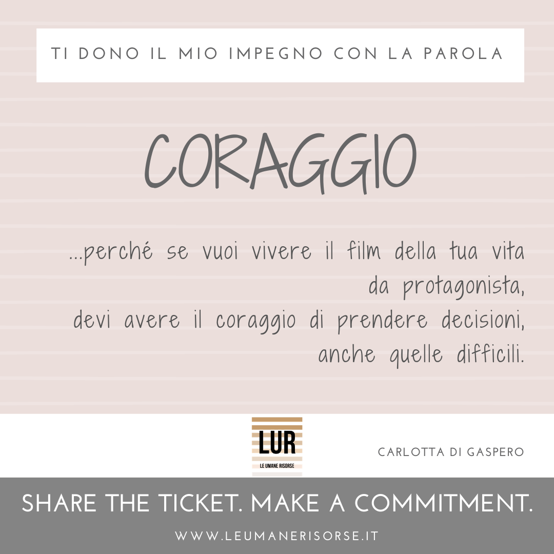 BE A GIVER! — ticket 24