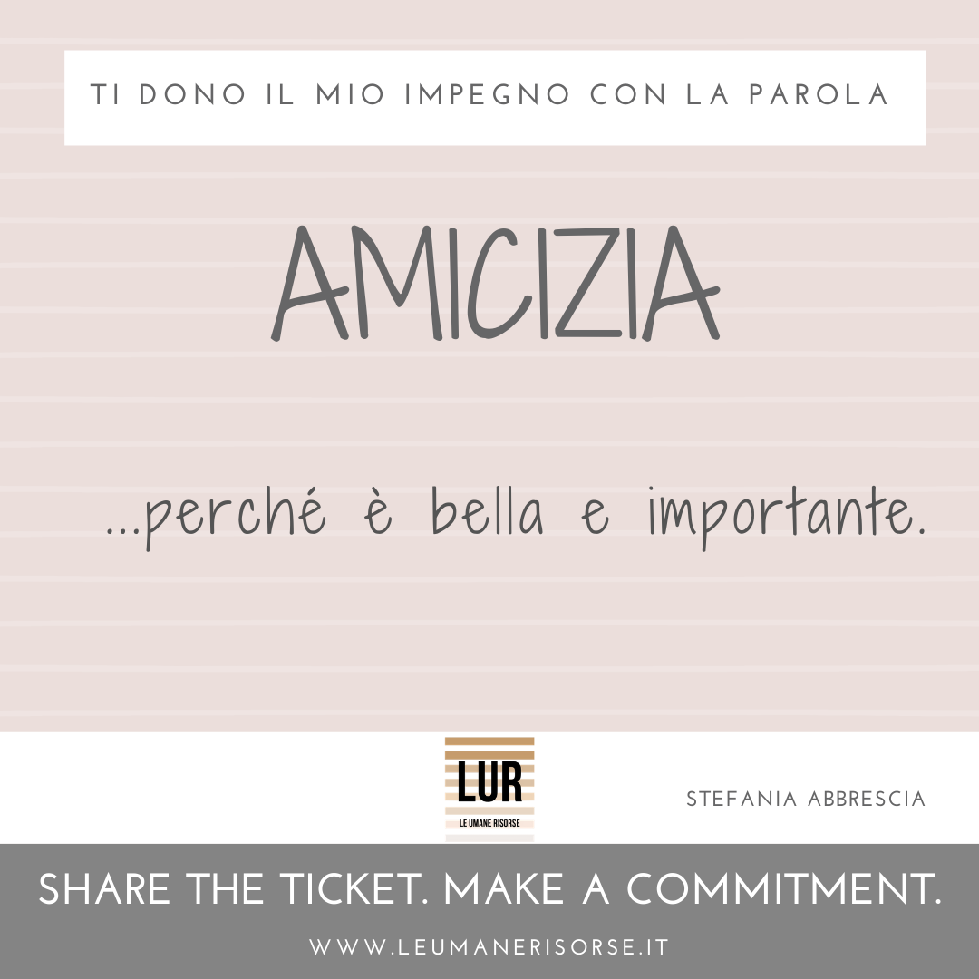 BE A GIVER! — ticket 3