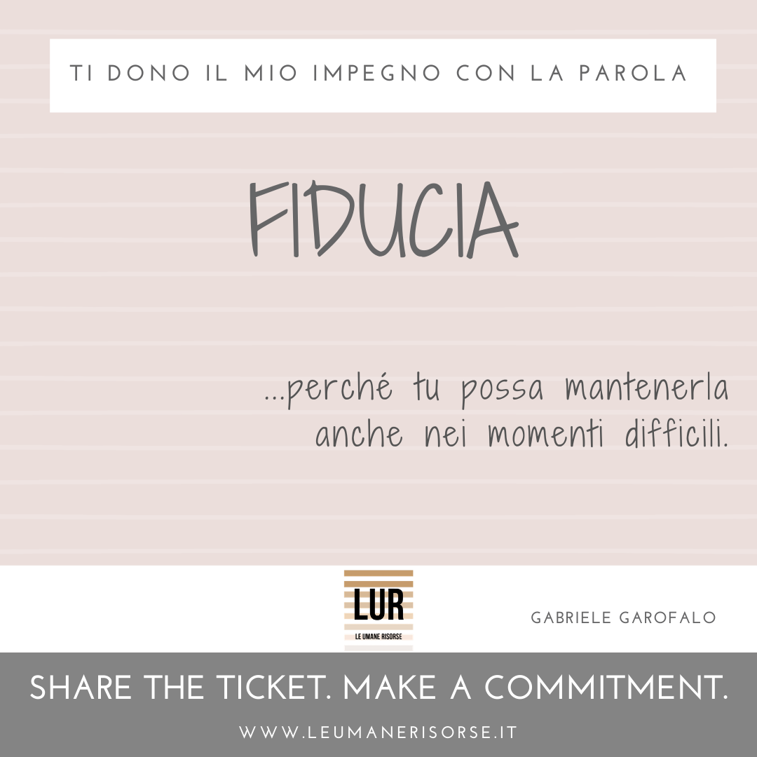 BE A GIVER! — ticket 37