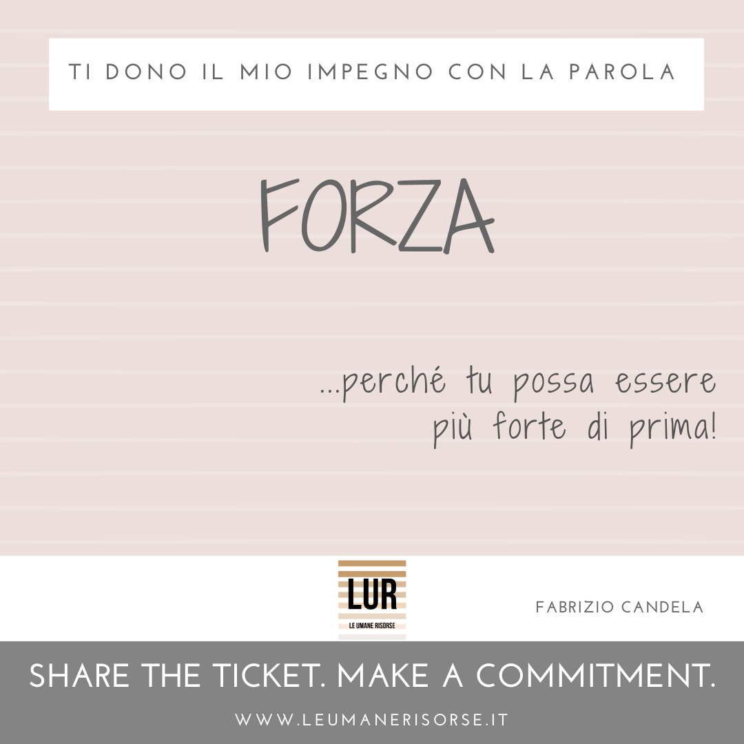 BE A GIVER! — ticket 39