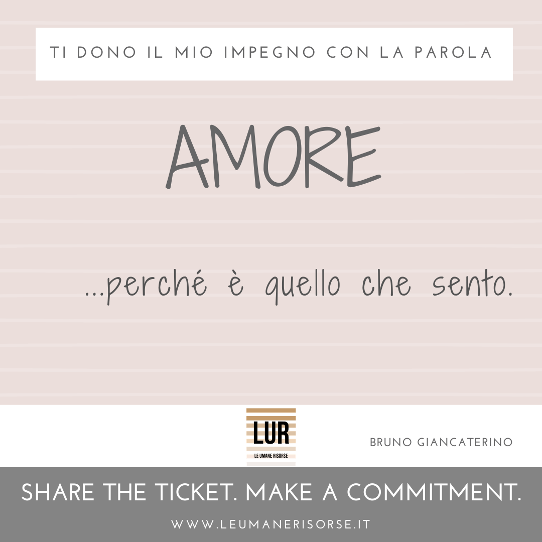 BE A GIVER! — ticket 4