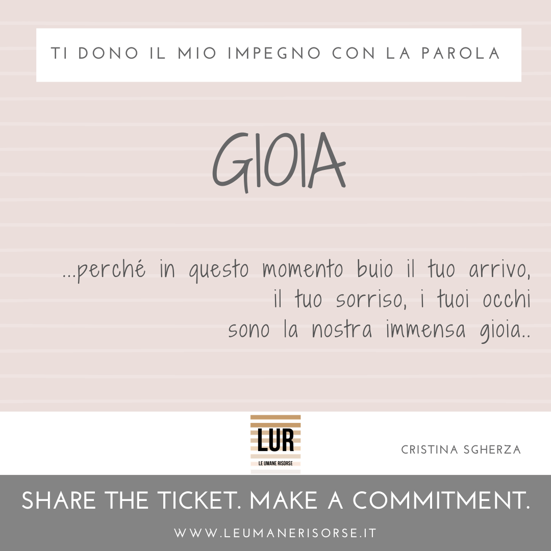 BE A GIVER! — ticket 46