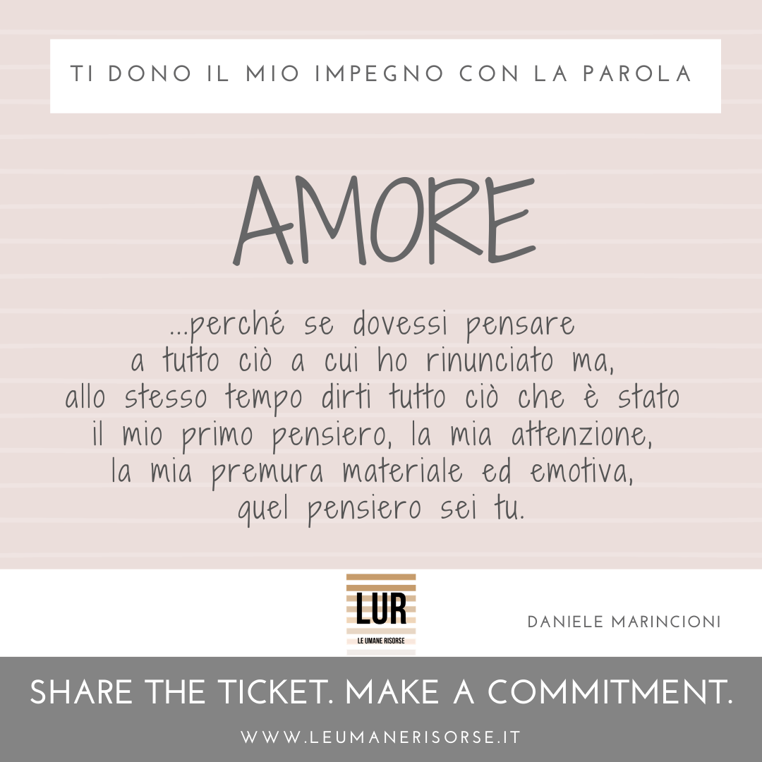 BE A GIVER! — ticket 5