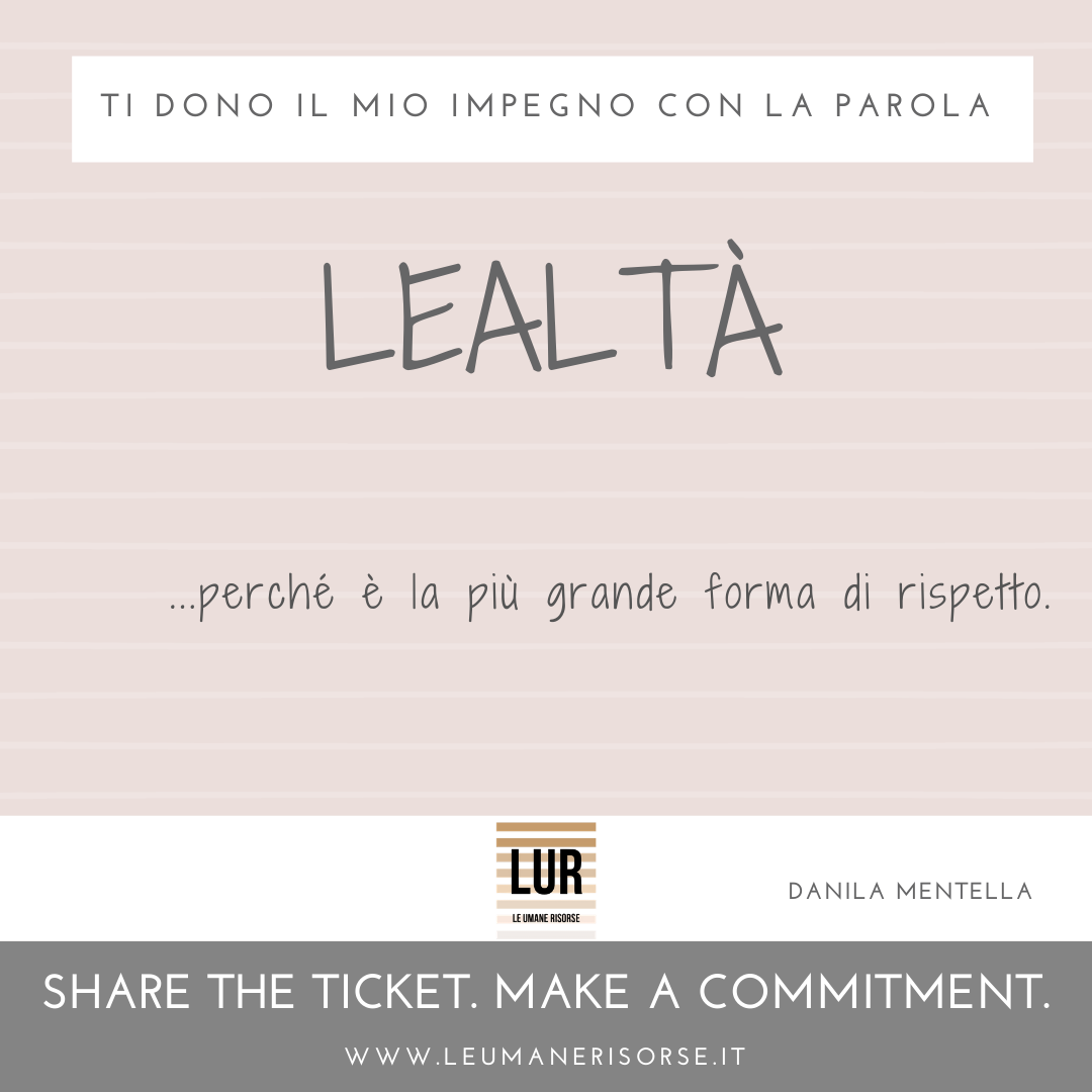 BE A GIVER! — ticket 54