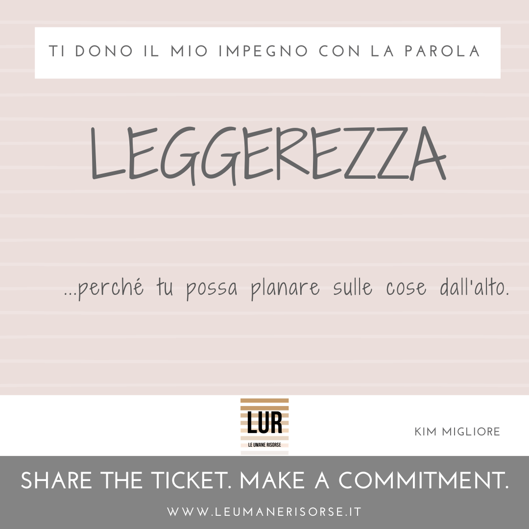 BE A GIVER! — ticket 55