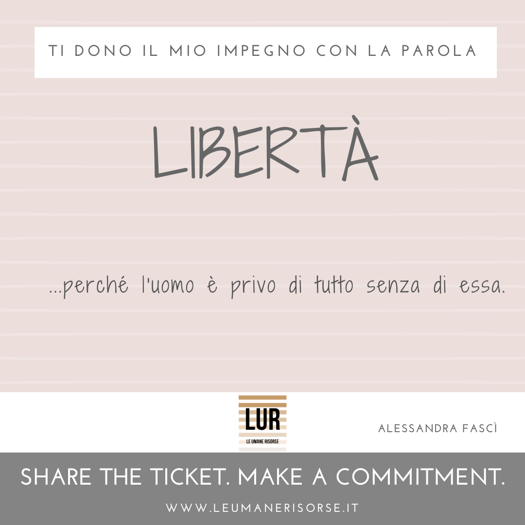BE A GIVER! — ticket 56