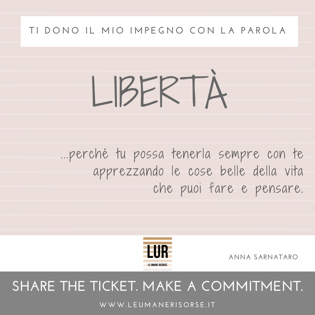 BE A GIVER! — ticket 57
