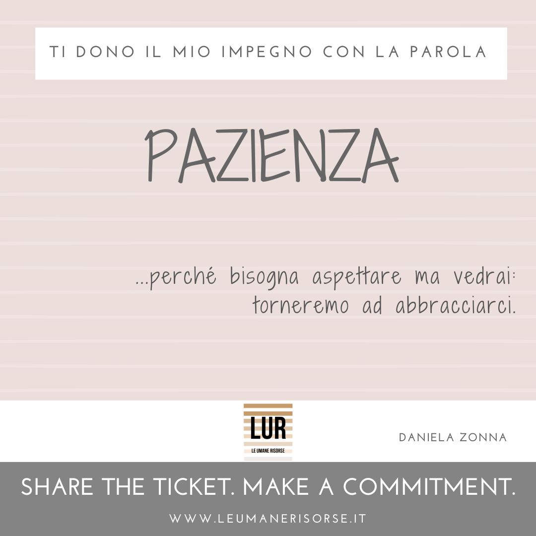 BE A GIVER! — ticket 68