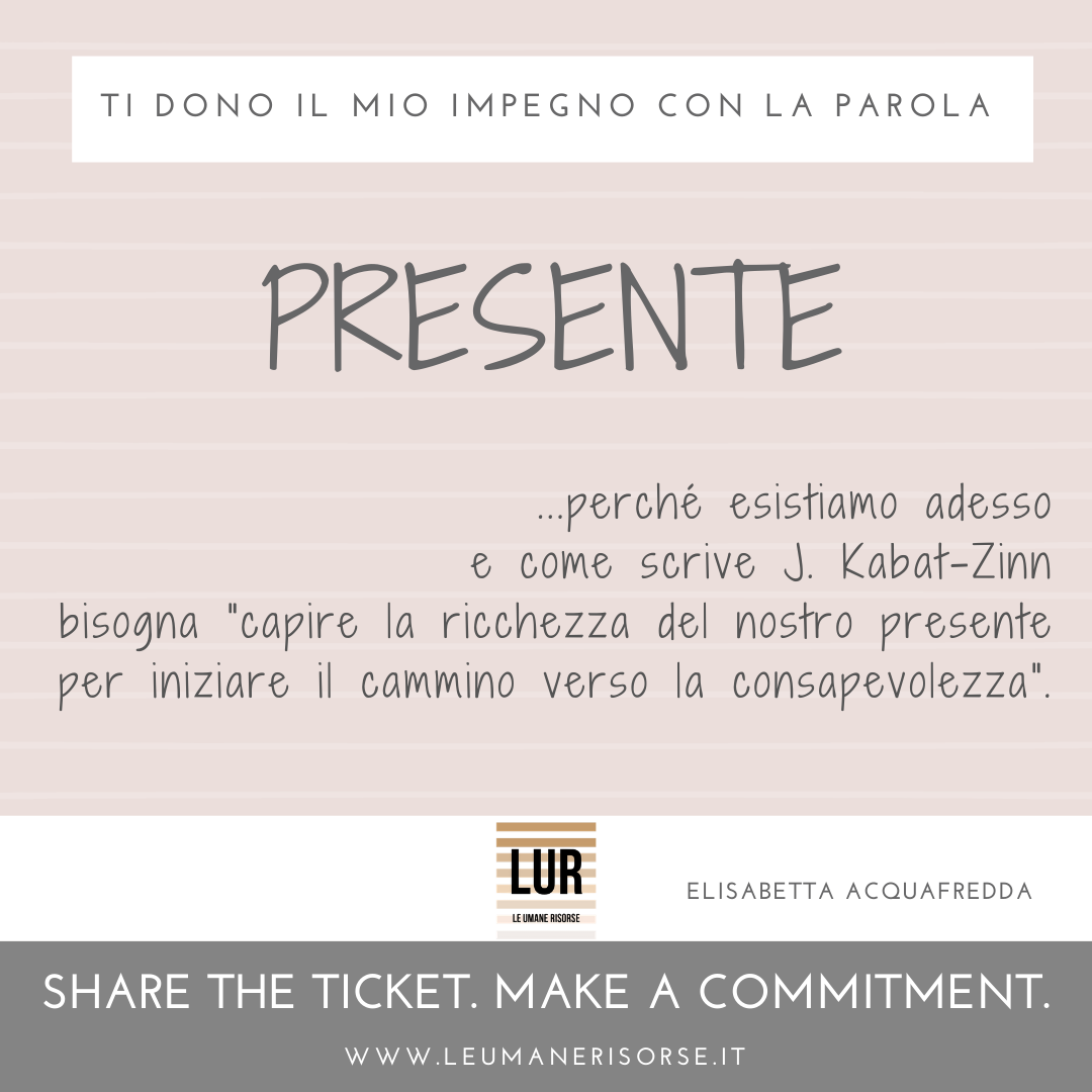 BE A GIVER! — ticket 71