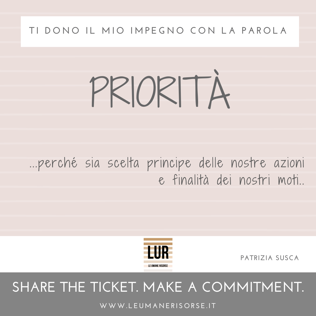 BE A GIVER! — ticket 72