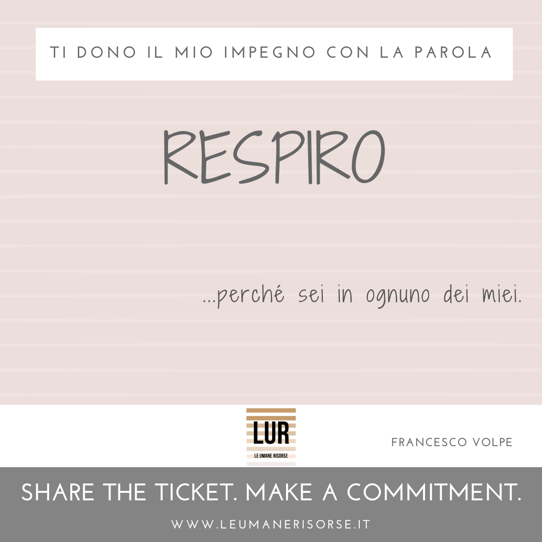 BE A GIVER! — ticket 78