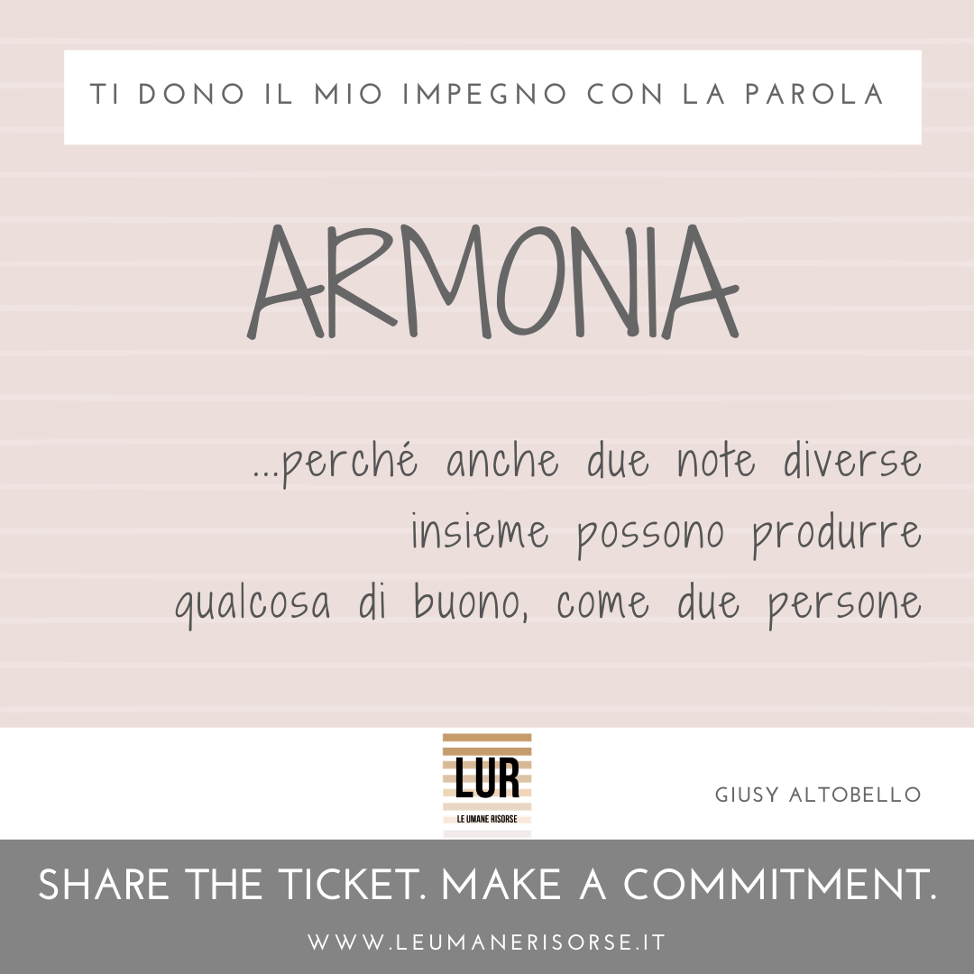 BE A GIVER! — ticket 8