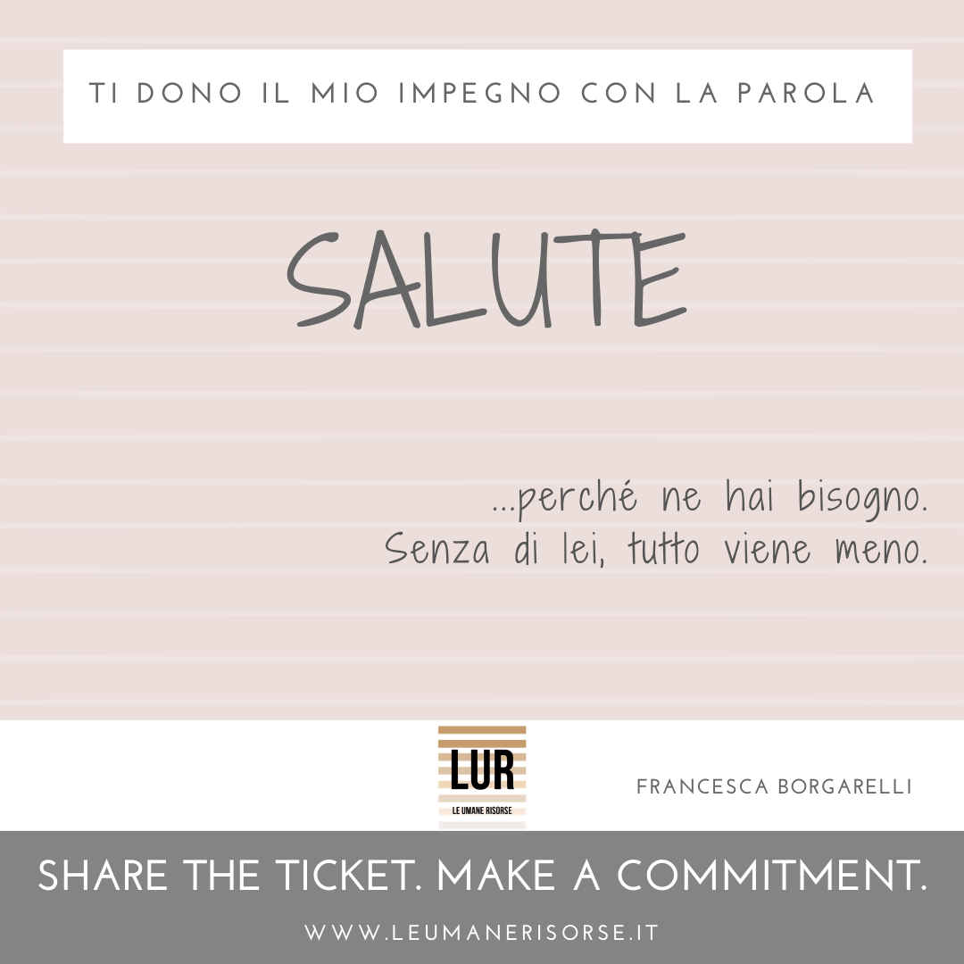 BE A GIVER! — ticket 86