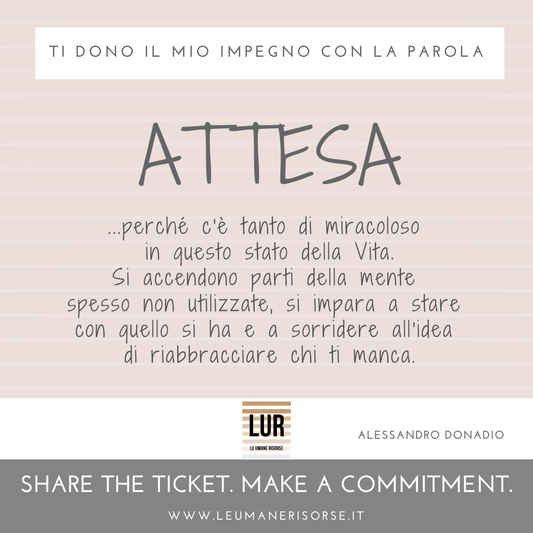 BE A GIVER! — ticket 9