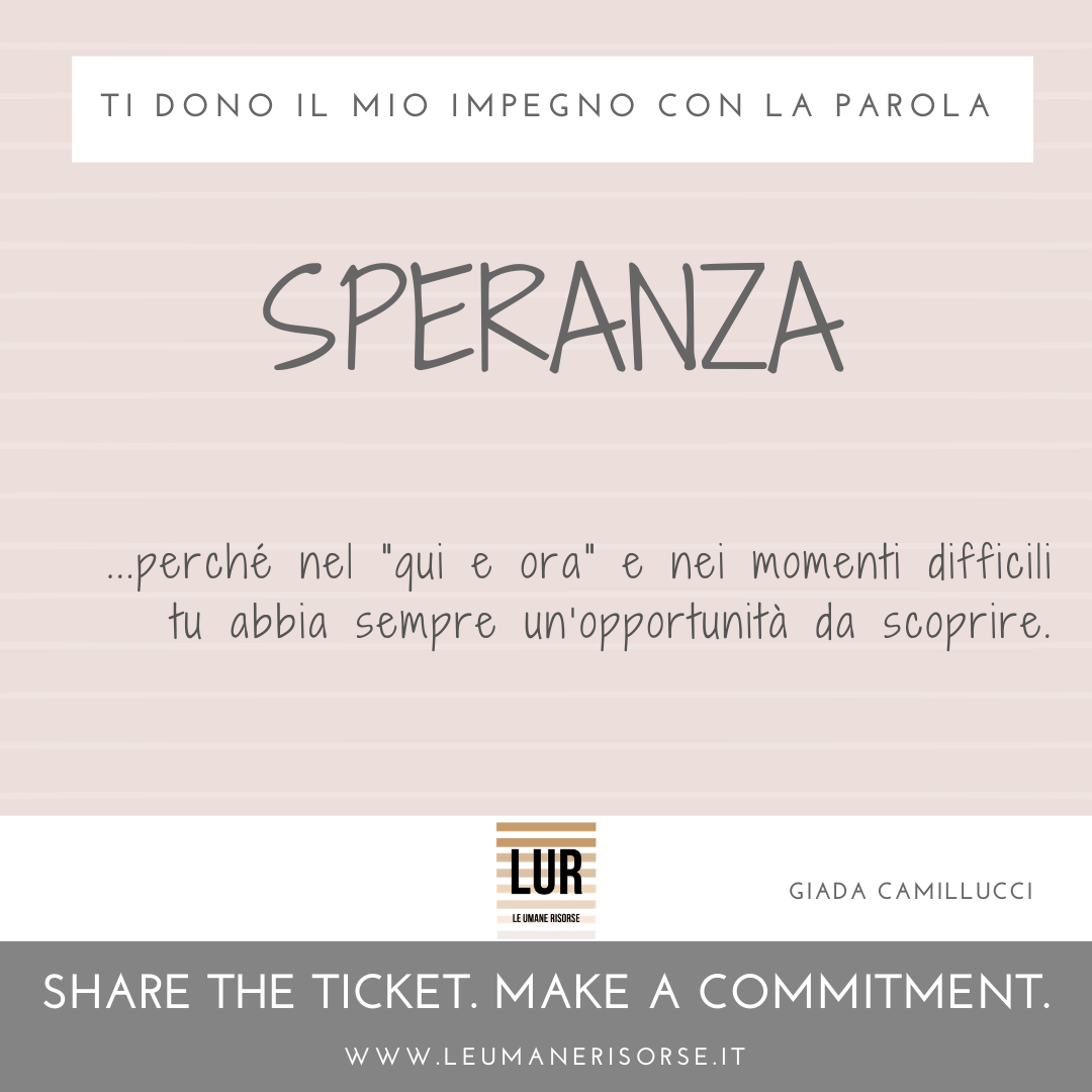 BE A GIVER! — ticket 93