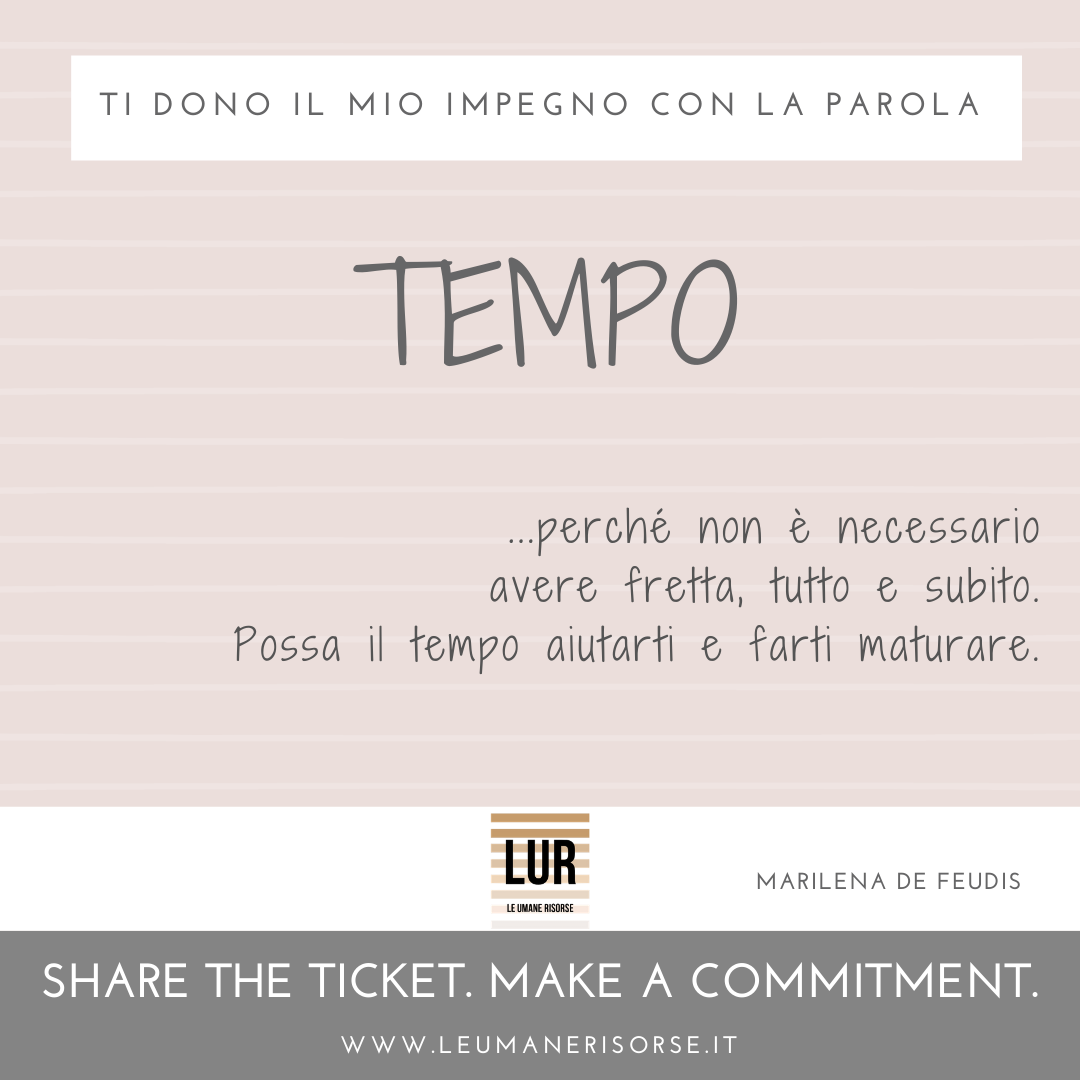 BE A GIVER! — ticket 95
